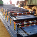 Rollo galvanizado cubierta doble del panel frío que forma la máquina Máquina industrial del edificio del arco de la máquina